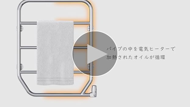 【新品未使用】森永エンジニアリング　タオルウォーマー　TS-Pivot TS-Pivot クローム】北欧生まれの森永タオルウォーマー | ウイン